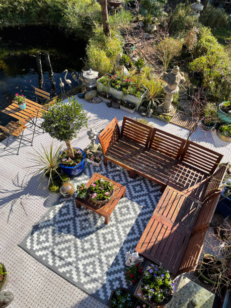 Outdoor Space with Area Rugs | Brian's Flooring & Design
