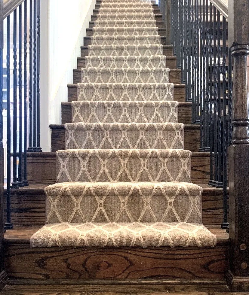 Anderson-Tuftex-Street-Talk-Custom-Stair-Runner Stairs | Brian's Flooring & Design