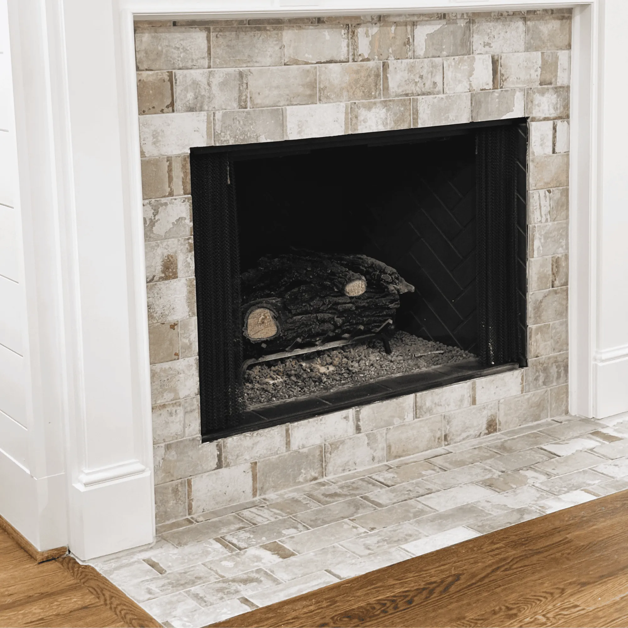Stone-fireplace-surround Fire place | Brian's Flooring & Design
